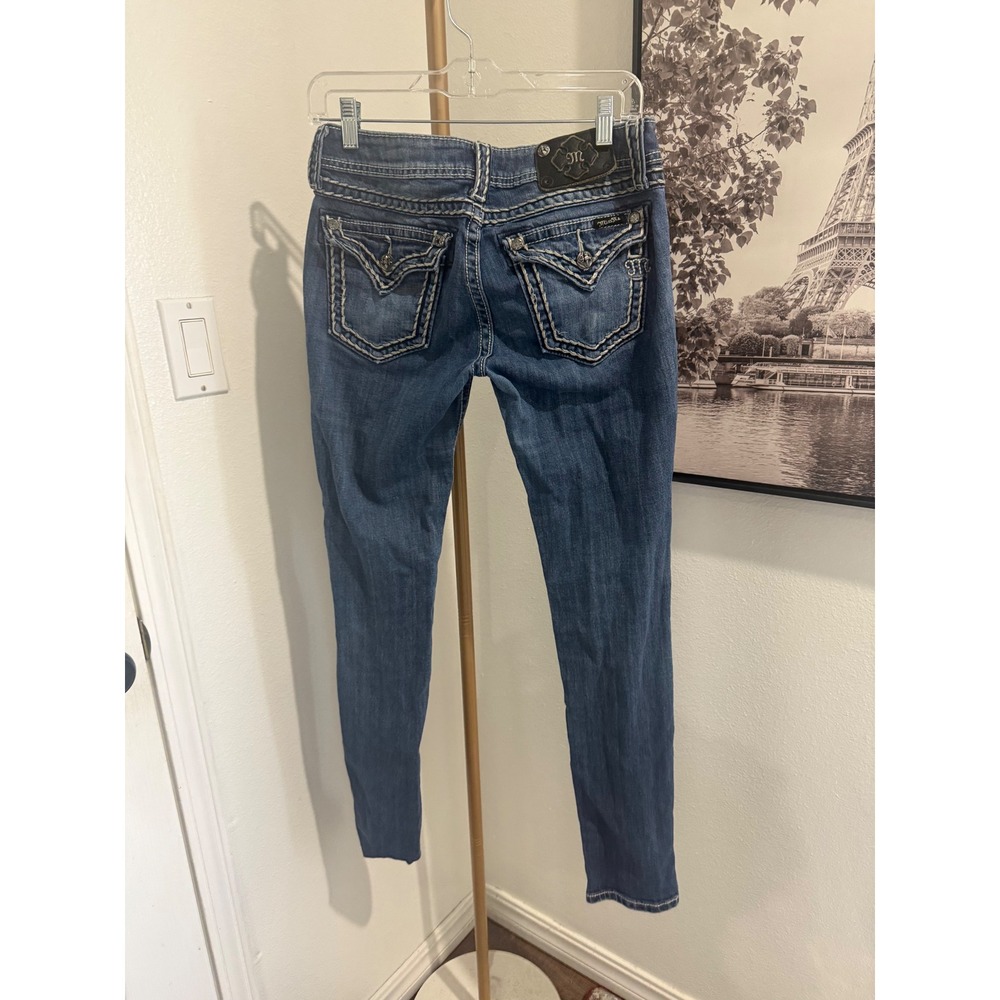 Miss Me Women's Skinny Jeans in Medium Blue Wash